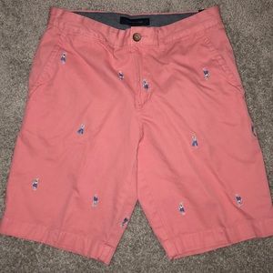 Men’s Tommy Hilfiger salmon Luau shorts